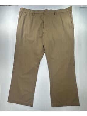 Old Navy Classic Loose Flat Front Chinos Brown Mens 44/30